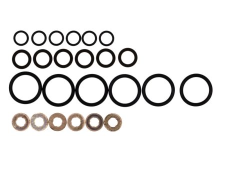 Cometic 03-08 Dodge Cummins 5.9L ISB Common Rail Fuel Injector Seal Set on Sale