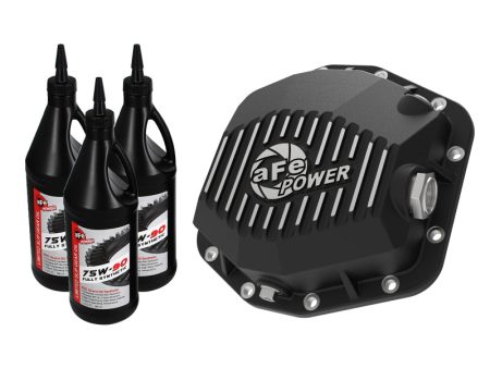 aFe Power Cover Diff Rear Machined w  Gear Oil 2019 Ford Ranger (Dana M220) Hot on Sale