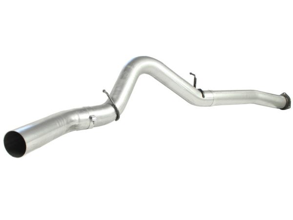 aFe ATLAS 5in Alum Steel DPF-Back Exhaust System 2007-10 GM Diesel Trucks V8-6.6L (td) Fashion