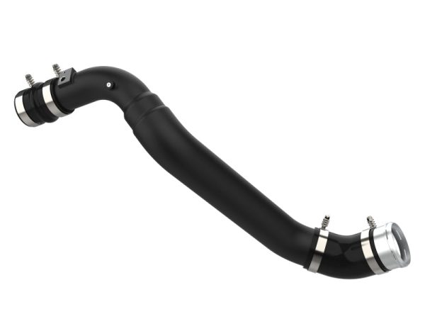 aFe Bladerunner Intercooler Cold Charge Pipe Black 3.5-2.75in 2021+ Ford F-150 V6-2.7L (tt) Online now