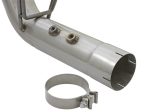 aFe ATLAS 4in DPF-Back Alum Steel Exhaust System w Dual Exit Polished Tip 2017 GM Duramax 6.6L (td) For Discount