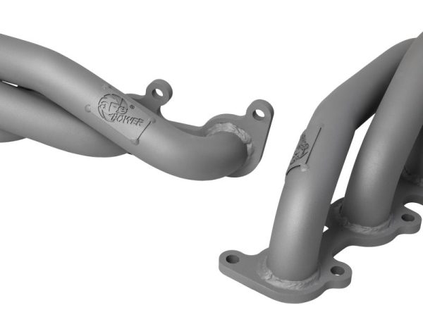 aFe Ford F-150 15-22 V8-5.0L Twisted Steel 1-5 8in to 2-1 2in 304 Stainless Headers w  Titanium Coat Discount