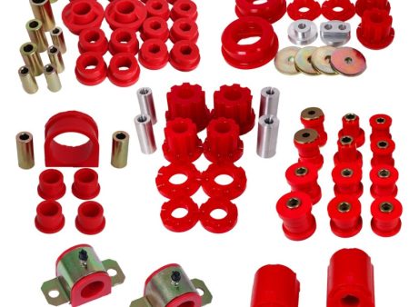 Energy Suspension 01-05 Lexus IS300 Hyper-Flex Master Bushing Set - Red Sale