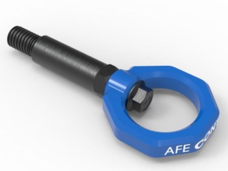 aFe Control Front Tow Hook Blue BMW F-Chassis 2 3 4 M Online Sale