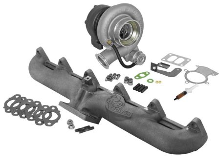 aFe Power Bladerunner Turbocharger w  Exhaust Manifold  98.5-02 Dodge Diesel Trucks L6-5.9 (td) Online Sale