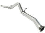 aFe ATLAS 5in Alum Steel DPF-Back Exhaust System 2007-10 GM Diesel Trucks V8-6.6L (td) Fashion