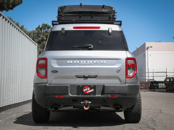 aFe Ford Bronco Sport 21-22 L3-1.5L (t) L4-2.0L (t) Vulcan Cat-Back Exhaust System- Carbon Tips Fashion