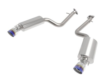 aFe Lexus IS350 14-22 V6-3.5L Takeda Axle-Back Exhaust System- Blue Tip For Discount