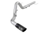 aFe Atlas 4in Aluminized Steel DPF-Back Exh 18-19 Ford F-150 V6-3.0L (td) w  Black Tip Fashion