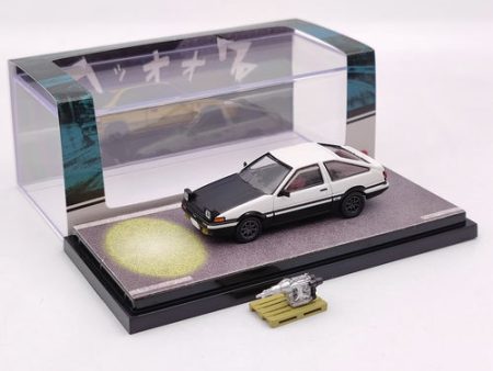 Hobby Japan 1 64 Toyota SPRINTER TRUENO GT APEX AE86 Initial D Open Headlights With 4A-GE 5 Valve HJ642008DC Online