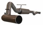 aFe LARGE Bore HD Exhausts Cat-Back SS-409 EXH CB GM Diesel Trucks 01-05 V8-6.6L (td) LB7 LLY Supply