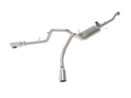 aFe Gemini XV 3in 304 SS Cat-Back Exhaust 15-20 Ford F-150 V6 2.7L 3.5 w  Polished Tips For Sale