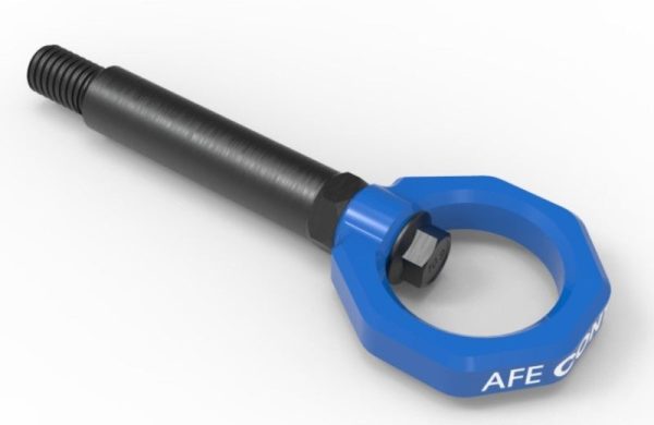 aFe Control Rear Tow Hook Blue BMW F-Chassis 2 3 4 M Online Hot Sale