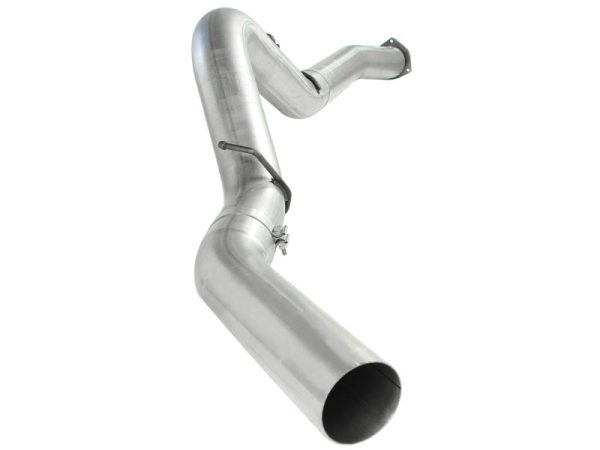 aFe ATLAS 5in Alum Steel DPF-Back Exhaust System 2007-10 GM Diesel Trucks V8-6.6L (td) Fashion