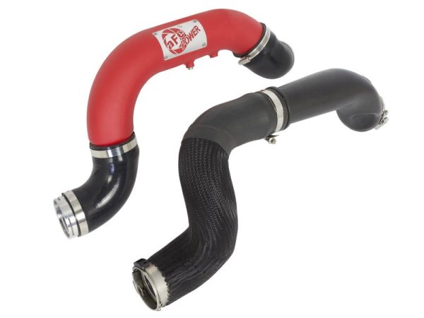 aFe BladeRunner Red Intercooler Tubes Combo 2016 GM Colorado Canyon I4-2.8L (td) Fashion