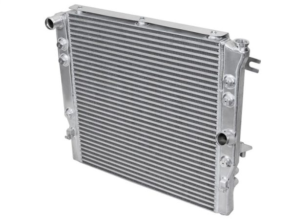 aFe BladeRunner GT Series Bar and Plate Radiator w  Black Hoses 12-18 Jeep Wrangler (JK) V6 3.6L Online