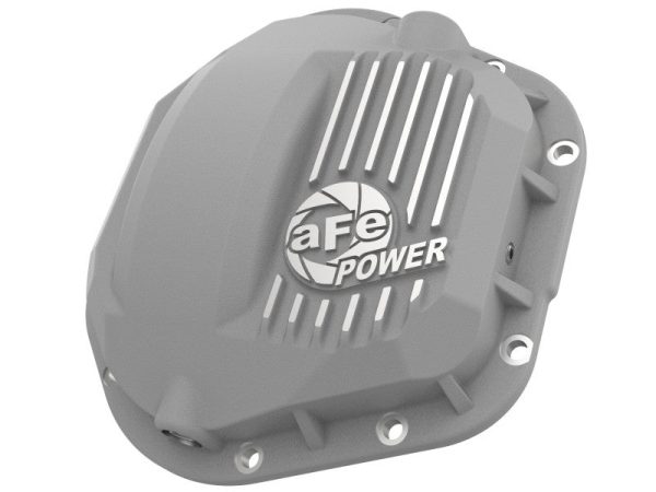 afe Front Differential Cover (Raw; Street Series); Ford Diesel Trucks 94.5-14 V8-7.3 6.0 6.4 6.7L Online Sale