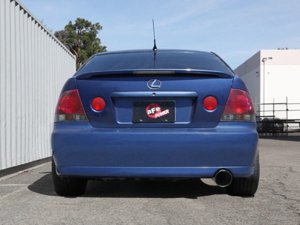 aFe Lexus IS300 01-05 L6-3.0L Takeda Cat-Back Exhaust System- Black Tip on Sale