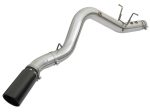 aFe ATLAS 5in DPF-Back Aluminized Steel Exhaust System GM Diesel Trucks 2017 V8 6.6L (td) L5P on Sale