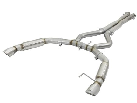 aFe MACHForce XP 3in Aggressive Toned Cat-Back Exhausts w  Polished Tips 15-17 Ford Mustang V6 V8 Online