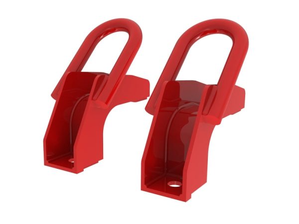 aFe Front Tow Hook Red 2022 Toyota Tundra 3.5L V6 Cheap