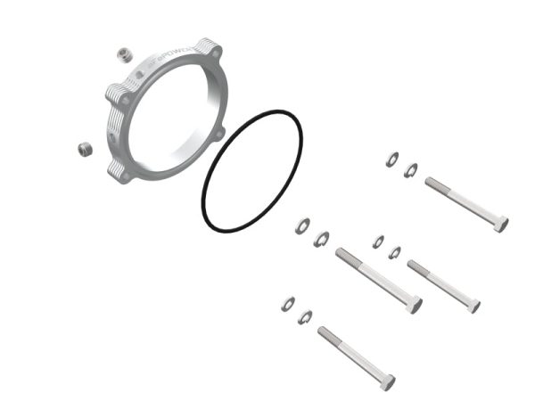 aFe Silver Bullet Throttle Body Spacers TBS Ram 1500 TRX 2021 V8-6.2L Hot on Sale