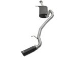 aFe MACHForce XP 2-1 2in 304 SS Cat Back Exhaust w  Black Tips 2001-2016 Nissan Patrol (Y61) 4.8L Hot on Sale