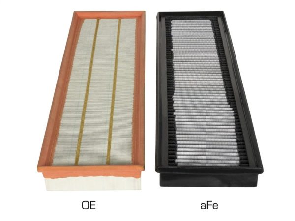 aFe MagnumFLOW 14-17 Porsche 911 Turbo   Turbo S 3.8L (tt) Pro DRY S Air Filter Fashion