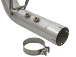 aFe ATLAS 4in DPF-Back Alum Steel Exhaust System w Dual Exit Black Tip 2017 GM Duramax 6.6L (td) Supply