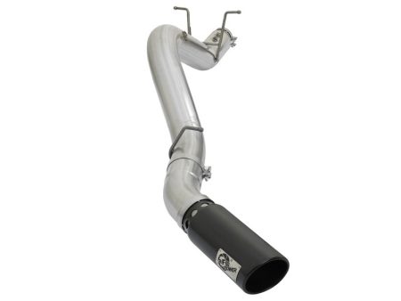 aFe ATLAS 5in DPF-Back Aluminized Steel Exhaust System GM Diesel Trucks 2017 V8 6.6L (td) L5P on Sale