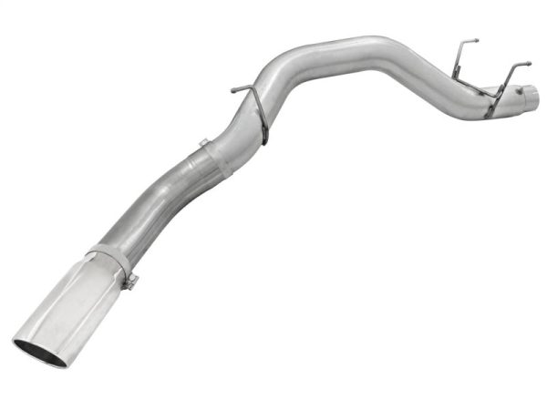 aFe Atlas 5in DPF-Back Aluminized Steel Exh Dodge RAM Diesel 13-14 6.7L (td) Mega Cab w Polished Tip For Cheap