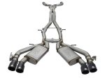 aFe MACHForce XP 3in 304 SS Cat-Back Dual Exhaust w  Black Tips 16-17 Chevy Camaro SS V8-6.2L For Sale