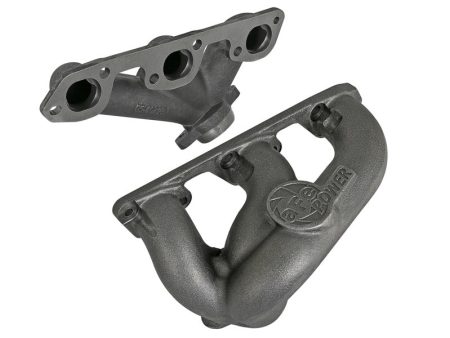 aFe BladeRunner Ported Ductile Iron Exhaust Manifold 07-11 Jeep Wrangler (JK) V6-3.8L Online Sale