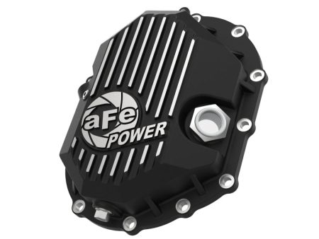 AFE Power 11-18 GM 2500-3500 AAM 9.25 Axle Front Differential Cover Black Machined Street Series Fashion