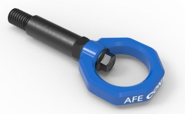 aFe Control Front Tow Hook Blue 20-21 Toyota GR Supra (A90) Online