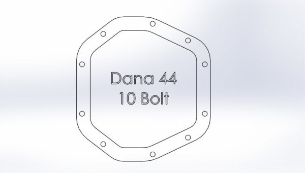 aFe Diff Cover 97-18 Jeep Wrangler (TJ JK) ONLY Dana 44 Axle Front or Rear (Pro Series) Discount