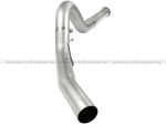 aFe Atlas 5in DPF-Back Aluminized Steel Exh Sys, Ford Diesel Trucks 11-14 v8-6.7L (td) No tip Fashion