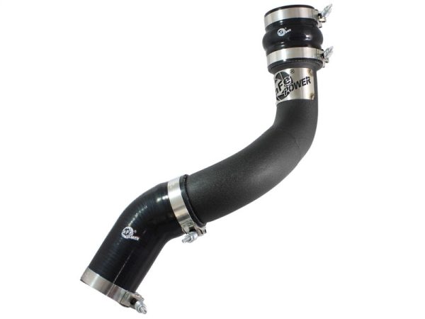 aFe BladeRunner 3in Black Intercooler Tube Cold Side w  Couplings & Clamps 13-14 Dodge RAM 6.7L (td) on Sale