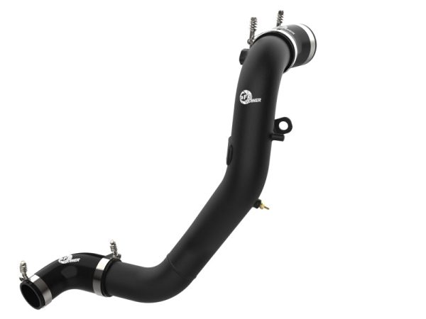 aFe Kia Stinger 18-22 V6-3.3L (tt) BladeRunner Cold Charge Pipe- Black For Sale