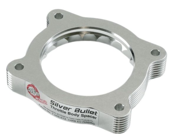 aFe Silver Bullet Throttle Body Spacer 04-12 GM Colorado Canyon L5 3.5L 3.7L Fashion