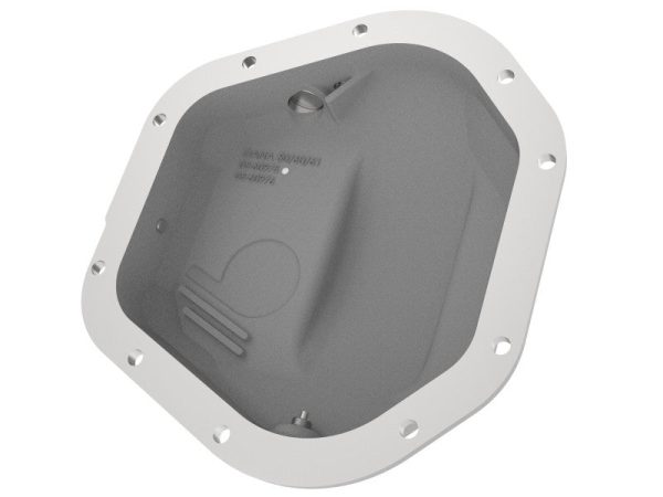 afe Front Differential Cover (Raw; Street Series); Ford Diesel Trucks 94.5-14 V8-7.3 6.0 6.4 6.7L Online Sale