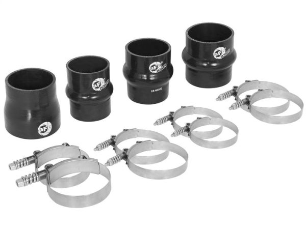 aFe BladeRunner Couplings & Clamps Replacement aFe Intercooler & aFe Tubes Kit 10-12 Dodge Ram 6.7L on Sale