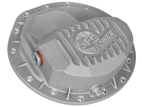 afe Front Differential Cover (Raw; Street Series); Dodge Diesel Trucks 03-12 L6-5.9 6.7L (td) Online Hot Sale