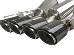 aFe MACHForce XP Axle Back 304SS Exhaust w  Carbon Fiber Tips 15-19 Chevy Corvette Z06 Hot on Sale