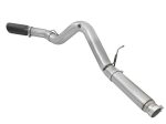 aFe Atlas Exhaust 5in DPF-Back Aluminized Steel w  Black Tips 16-17 GM Diesel Truck V8-6.6L (td) For Cheap