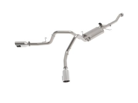 aFe Gemini XV 3in 304 SS Cat-Back Exhaust 2021 Ford F-150 V6 2.7L 3.5L (tt) V8 5.0L w  Polished Tips Online