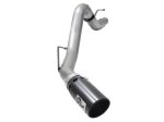 aFe LARGE BORE HD 3.5in DPF-Back Alum Exhaust w Black Tip 2016 GM Colorado Canyon 2.8L (td) Online Sale