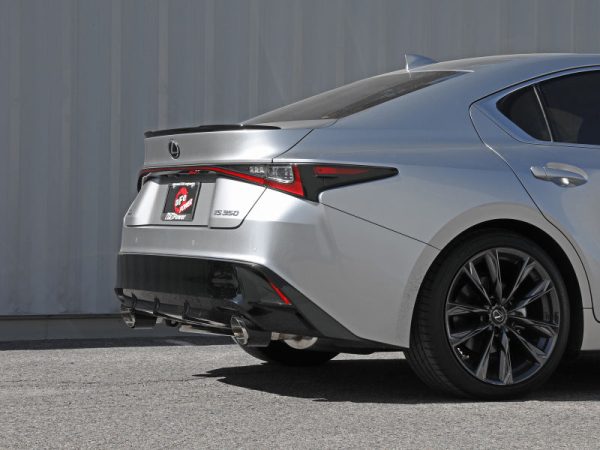 aFe Lexus IS350 14-22 V6-3.5L Takeda Axle-Back Exhaust System- Carbon Fiber Tip Fashion