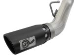 aFe ATLAS 4in DPF-Back Alum Steel Exhaust System w Dual Exit Black Tip 2017 GM Duramax 6.6L (td) Supply