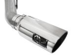 aFe Atlas Exhaust 4in DPF-Back Exhaust Aluminized Steel Polished Tip 11-14 ford Diesel Truck V8-6.7L Online now